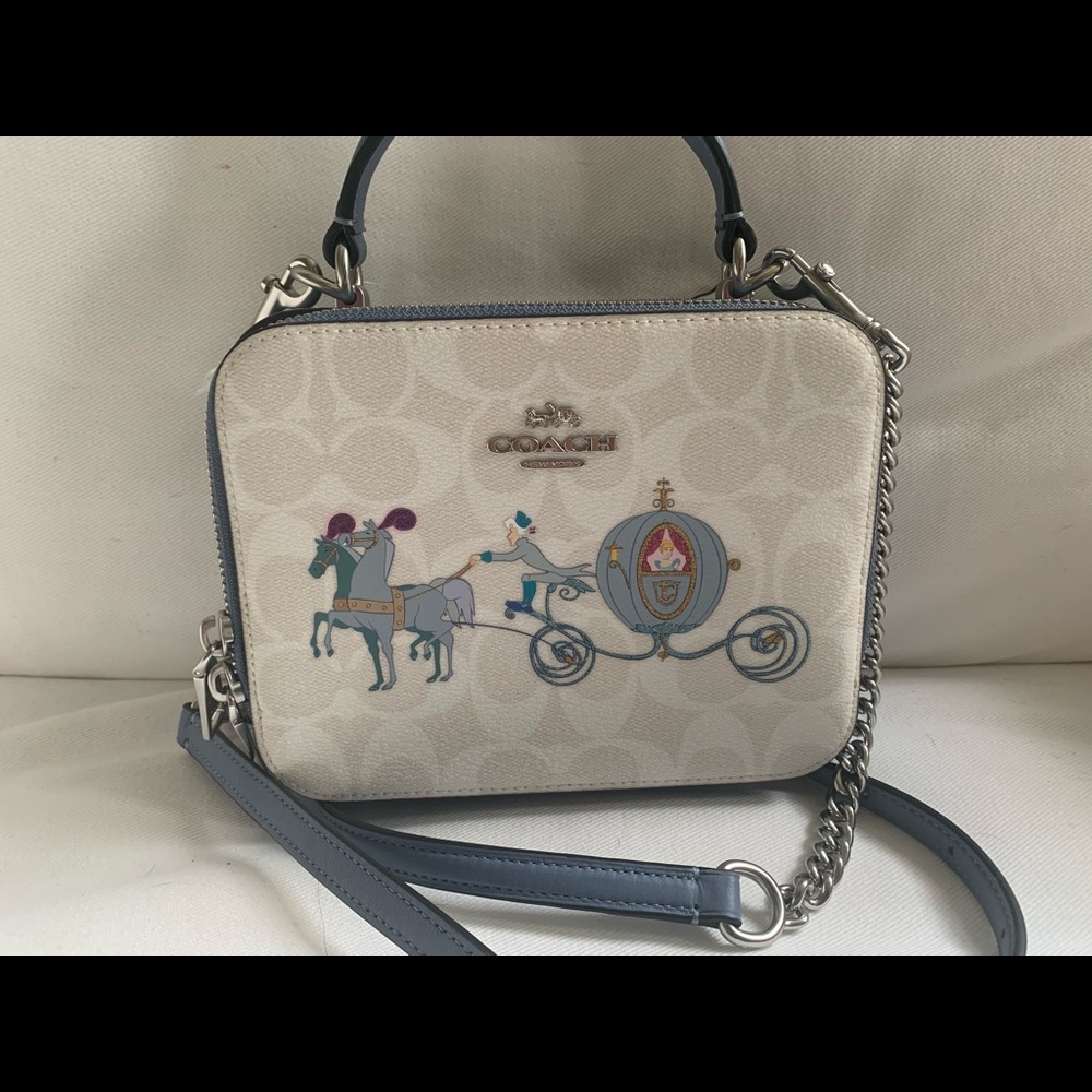 New Coach Cinderella Coach X Crossbody